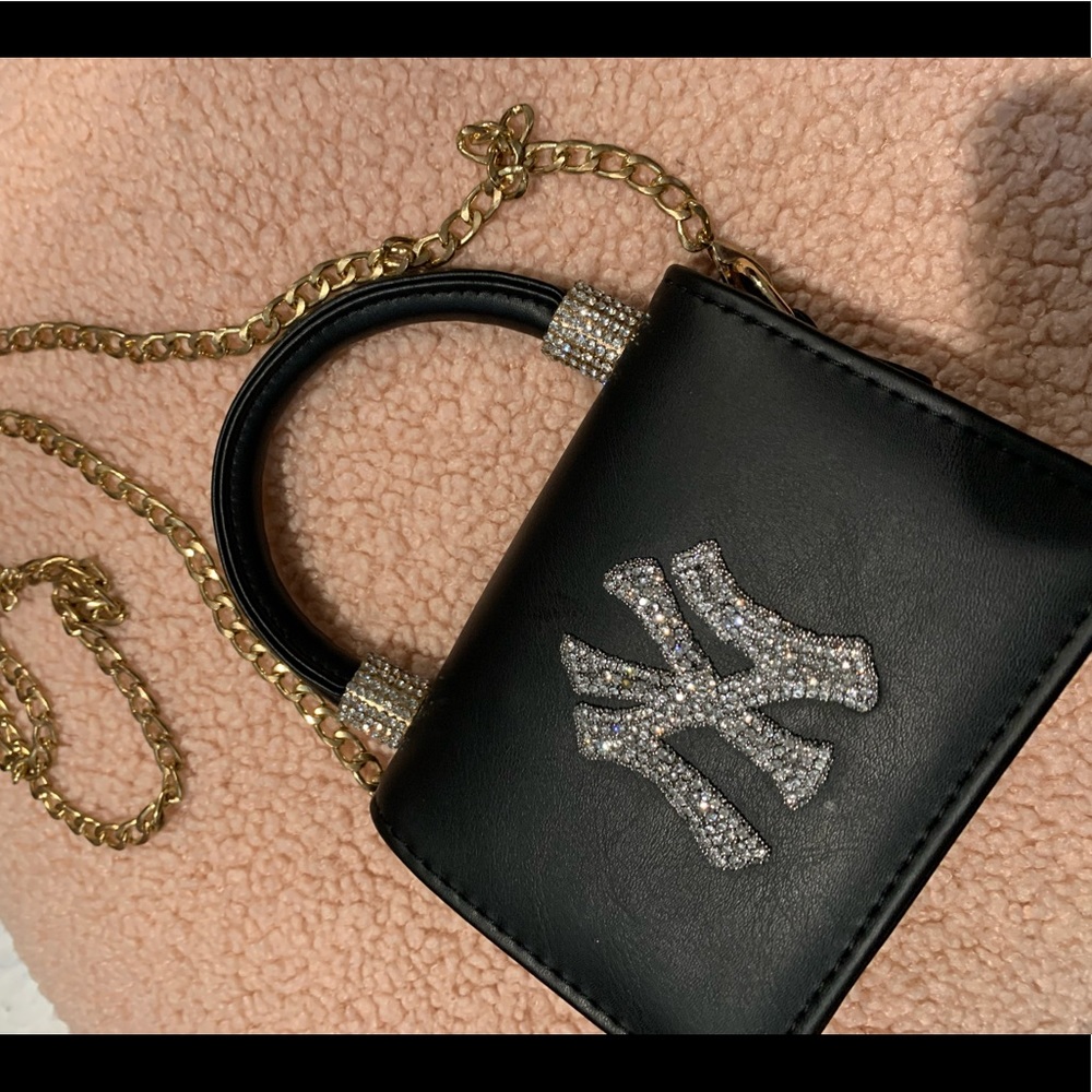 Mini bling newyork purse